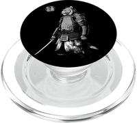 Japanese Aesthetics Tiger Samurai Beast Graphic PopSockets PopGrip para MagSafe