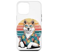 Japanese Akita Inu Gafas De Sol Hawái Playa Verano Carcasa para iPhone 12 Pro MAX