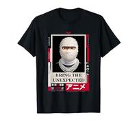 Japanese Anime Character with Fur Mask Bring The Unexpected Camiseta