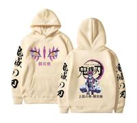 Japanese Anime Graphic Hoodie | Long Sleeve Pullover Sweatshirt | Unisex Casual Cotton Blend (4XL,Sí.)