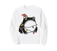Japanese Art Frog Funny Ugly Christmas Men Women Kids Sudadera