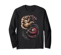 Japanese Art Lazy Sloth Good and Devil Sloths Manga Larga