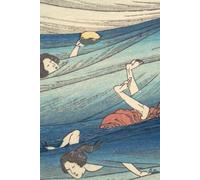 Japanese Art Writing Notebook: A Lined Notebook Featuring the Public-Domain Artwork “Poem” by Ono no Takamura