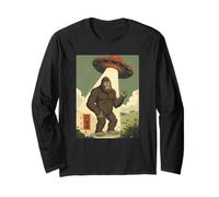 Japanese Bigfoot Alien UFO Kawaii Anime Space Retro Manga Larga