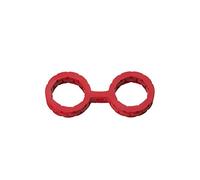 Japanese Bondage Esposas de Silicona Bondage Japonés Rojo - 1 unidad