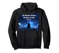 Japanese Christian Anime - Psalms 19:1 The Heavens Declare Sudadera con Capucha
