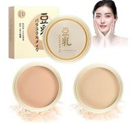 Japanese Concealing & Setting Soy Milk Powder Concealing And Setting Soy Milk Powder Long Lasting Coverage Smoothing & Oil Control (3pcs, 5cm)