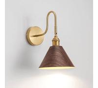 & Japanese Country Sconces Lighting, Wood Bedside Mounted Lights, Lamp Head Adjustable Wall Lamps, E27 Bedroom Fixtures for Living Room Study Office H