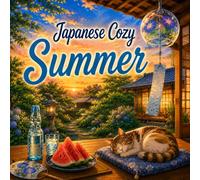 Japanese Cozy Summer: A Bold and Easy Coloring Book of Relaxing Japanese Summer Scenes