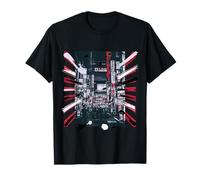 Japanese Cyberpunk Tokyo Streetwear Aesthetic Graphic Camiseta