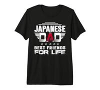 Japanese Dad Best Friends For Life Funny For Fathers Daddy Camiseta Premium