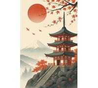 Japanese Eki Stamp Book: Start your own Japan stamp collection with this hardcover Durable Travel Diary. 100+ pages for Railway & Tourist Attraction Stamp Collecting across all Japan.