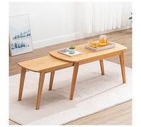 Japanese Floor Table, Low Altar Table For Meditation, Tatami Coffee Table, Small Tea Table For Floor Sitting, For Dining & Spiritual Practices (Color : Beige, Size : 155x50x50cm)