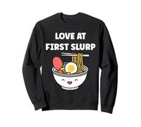 Japanese Food Funny Ramen Quote Love at First slurp Sudadera