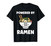 Japanese Food Ramens Minimalist Simple Powered by Ramen Camiseta
