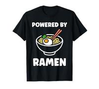 Japanese Food Ramens Minimalist Simple Powered by Ramen Camiseta