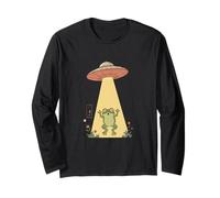 Japanese Frog Alien UFO Kawaii Anime Space Retro Manga Larga