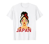 Japanese Girl Japan Flag Japanese Girlfriend Wife Camiseta