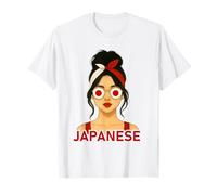 Japanese Girl Japan Flag Japanese Girlfriend Wife Camiseta