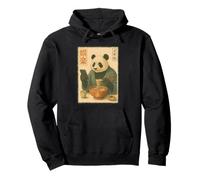 Japanese Grumpy Panda Ramen Kawaii Noodle Mood Sudadera con Capucha