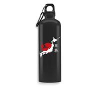 Japanese Islands Rising Sun - Botella de agua para bebidas, botella de viaje, botella deportiva al aire libre
