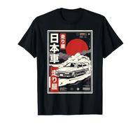 Japanese JDM Drift Car Retro 90s Speed Spirit Graphic Fans Camiseta