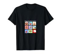 Japanese Language Proficiency Test Camiseta gráfica económica, Hombre, Negro, L
