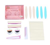Japanese Manicure Kit, Nail Strengthener, Cuticle Care Travel Ready Compact Size Gloss Finish Restorative Formula Easy Application Durable Tools, Professional Versatile Tools for Girls, Home, Beauty