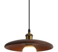 Japanese Minimalist Style Solid Wood Pendant Light Single-Head Ceiling Chandelier with E27 Screw for Bedroom, Dining Room, Kitchen Decoration, Hanging Lighting(B,28cm)