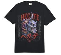 Japanese Oni Demon Mask Urban Streetwear Heavy Metal Y2K Comfort Colors Adult Heavyweight T-Shirt