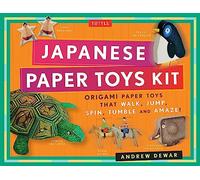 Japanese Paper Toys Kit: Origami Paper Toys that Walk, Jump, Spin, Tumble and Amaze!