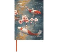 Japanese Papers 2026 - Diary - Buchkalender - Taschenkalender - 16x22: Magneto Diary