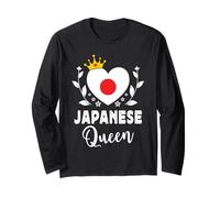 Japanese Queen Japan Flag Proud Japanese Woman Manga Larga
