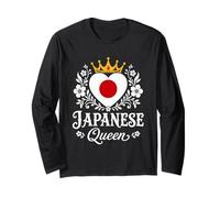 Japanese Queen Japan Flag Proud Japanese Woman Manga Larga