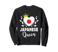 Japanese Queen Japan Flag Proud Japanese Woman Sudadera