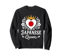 Japanese Queen Japan Flag Proud Japanese Woman Sudadera