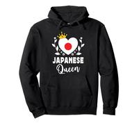 Japanese Queen Japan Flag Proud Japanese Woman Sudadera con Capucha