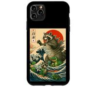 Japanese Raccoon with Funny Animals, Raccoonzilla Graphic Carcasa para iPhone 11 Pro MAX