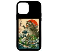 Japanese Raccoon with Funny Animals, Raccoonzilla Graphic Carcasa para iPhone 12 Mini