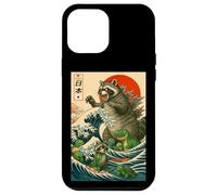 Japanese Raccoon with Funny Animals, Raccoonzilla Graphic Carcasa para iPhone 12 Pro MAX
