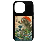 Japanese Raccoon with Funny Animals, Raccoonzilla Graphic Carcasa para iPhone 13 Pro