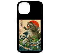 Japanese Raccoon with Funny Animals, Raccoonzilla Graphic Carcasa para iPhone 14