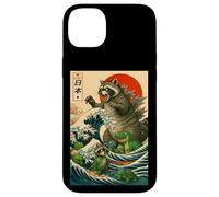 Japanese Raccoon with Funny Animals, Raccoonzilla Graphic Carcasa para iPhone 14 Plus