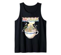 Japanese Retro 90s Mecha Warrior Meka Roboto Ukiyo-E Camiseta sin Mangas
