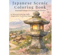 Japanese Scenic Coloring Book vol.3