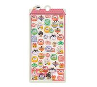 Japanese Stickers - 3D Anime Art Decals, Mini Cartoon Mobile Laptop and Phone Decoration, Creative Crafting Accessories, Ideal for Journals Kids Teachers Party Home Projects