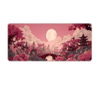 Japanese Style Anime Mouse Pad XXL Large Gaming Mouse Pad Gamer Decor Setup Keyboard Mat for Work Game Office Home