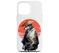 Japanese Style Art Ronin Lobo Samurái Lobos Carcasa para iPhone 13 Pro Max