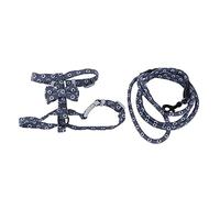 Japanese Style Cat Harness and Leash with Bow | Soft Mesh Vest for Comfort & Security | Adjustable Outdoor Walking Harness for Cats/Travel/Daily Use (M)