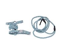 Japanese Style Cat Harness and Leash with Bow | Soft Mesh Vest for Comfort & Security | Adjustable Outdoor Walking Harness for Cats/Travel/Daily Use (M)